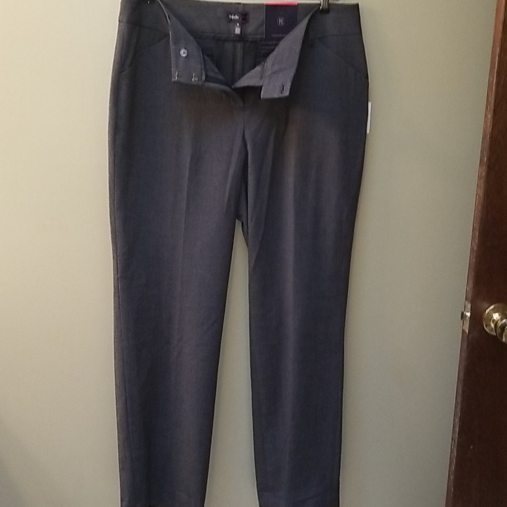 Charcoal grey slacks